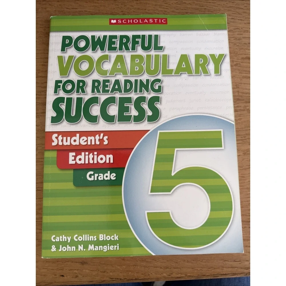 Powerful Vocabulary for Reading Success: - Paperback, by Scholastic Inc. - Good